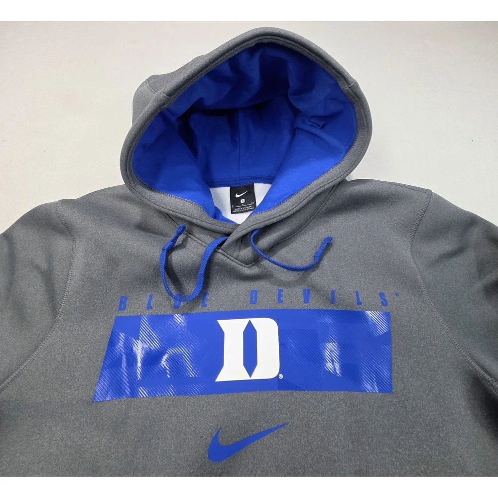 Duke University Nike Hoodie Mens S Basketball Pullover Sweatshirt LIMITED USE‎